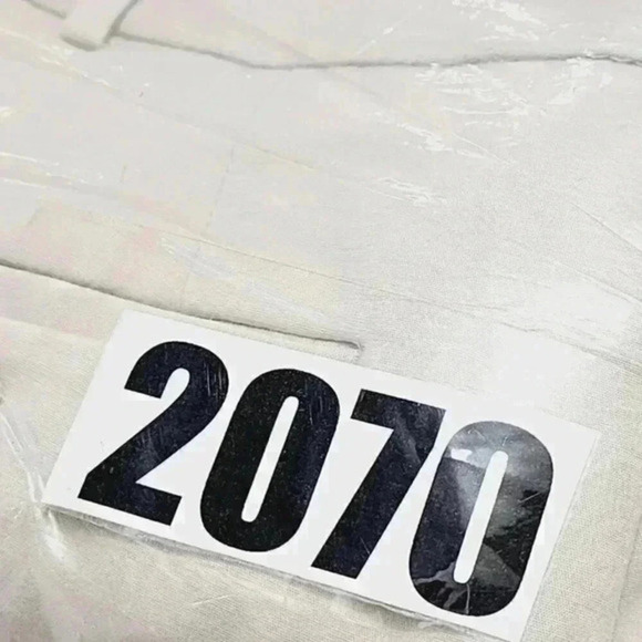 Talbots Newport Women's Dress Pants Straight Leg Size 8 Beige 2070 - Picture 8 of 8